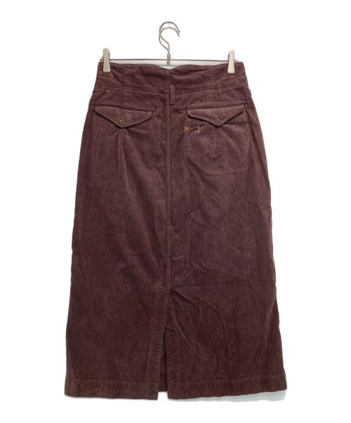 45R（フォーティファイブ・アール）45R (フォーティファイブ・アール) ウェルコーデュロイの山スカート ブラウン サイズ:●●の古着・服飾アイテム