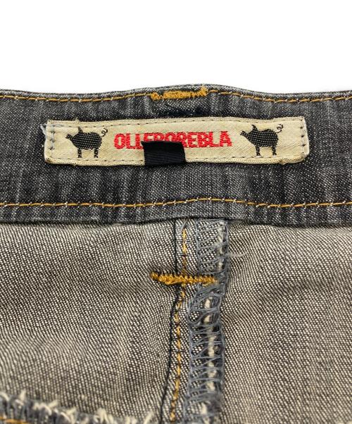 OLLEBOREBLA（アルベロベロ）OLLEBOREBLA (アルベロベロ) フレアパンツ ブラック サイズ:Lの古着・服飾アイテム