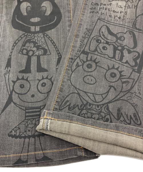 OLLEBOREBLA（アルベロベロ）OLLEBOREBLA (アルベロベロ) フレアパンツ ブラック サイズ:Lの古着・服飾アイテム