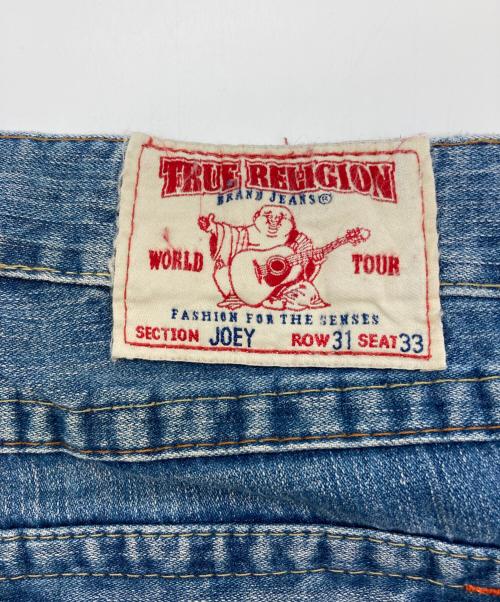 TRUE RELIGION（トゥルー レリジョン）TRUE RELIGION (トゥルー レリジョン) JOEYフレアデニムパンツ スカイブルー サイズ:31の古着・服飾アイテム