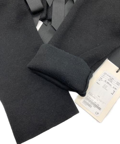 AEWEN MATOPH（イウエン マトフ）AEWEN MATOPH (イウエン マトフ) リボンテープ 2WAY カーディガン ブラック サイズ:FREEの古着・服飾アイテム