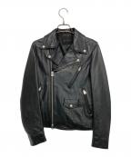 URBAN RESEARCHアーバンリサーチ）の古着「ダブルライダースジャケット」｜ブラック