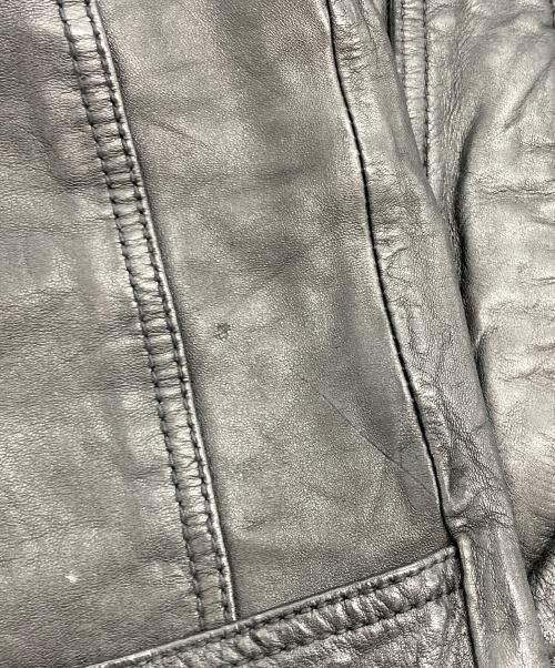 5351 pour les hommes（5351プールオム）5351 pour les hommes (5351プールオム) ホースレザー ライダースジャケット ブラック サイズ:１の古着・服飾アイテム