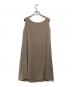 FOXEY NEWYORK (フォクシーニューヨーク) ノースリーブワンピース ベージュ サイズ:38：3000円