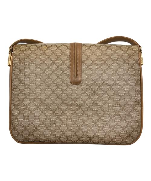 CELINE（セリーヌ）CELINE (セリーヌ) ［OLD］マカダムショルダーバッグ ベージュの古着・服飾アイテム