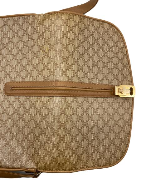 CELINE（セリーヌ）CELINE (セリーヌ) ［OLD］マカダムショルダーバッグ ベージュの古着・服飾アイテム