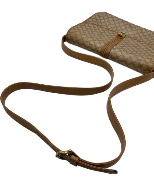 CELINE（セリーヌ）CELINE (セリーヌ) ［OLD］マカダムショルダーバッグ ベージュの古着・服飾アイテム