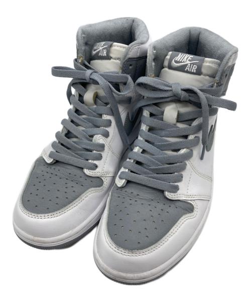 NIKE（ナイキ）NIKE (ナイキ) AIR JORDAN 1 RETRO HIGH OG/ハイカットスニーカー グレー サイズ:26.5の古着・服飾アイテム