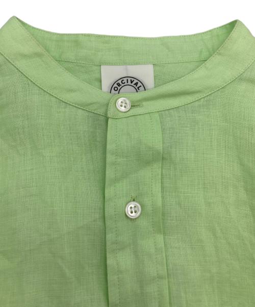 ORCIVAL（オーシバル）ORCIVAL (オーシバル) TUNIC SHIRT グリーン サイズ:1の古着・服飾アイテム