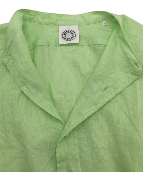 ORCIVAL（オーシバル）ORCIVAL (オーシバル) TUNIC SHIRT グリーン サイズ:1の古着・服飾アイテム