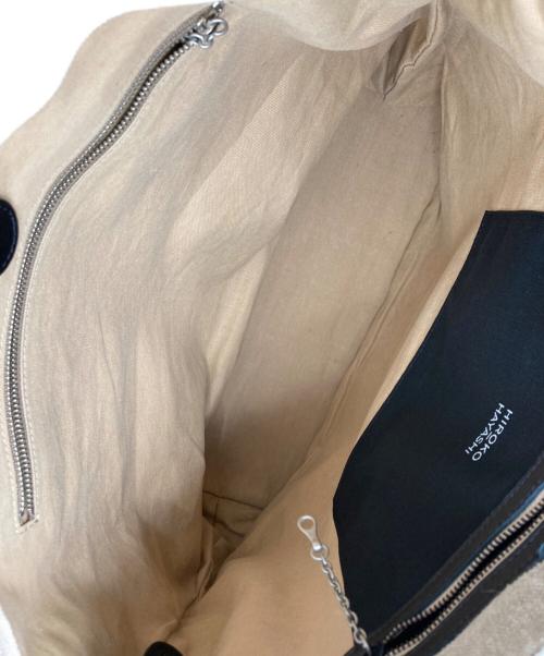 HIROKO HAYASHI（ヒロコ ハヤシ）HIROKO HAYASHI (ヒロコ ハヤシ) 2WAYバッグ ブラックの古着・服飾アイテム