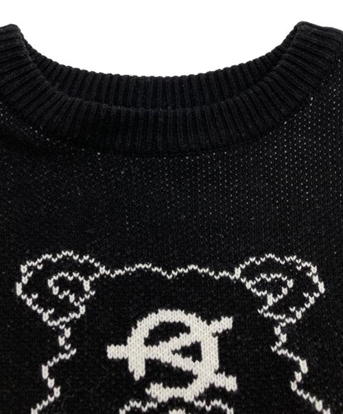 OY（オーワイ）OY (オーワイ) クルーネックニット ブラック サイズ:-の古着・服飾アイテム