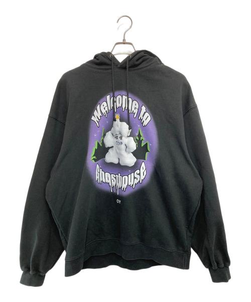 OY（オーワイ）OY (オーワイ) プルオーバーパーカー ブラック サイズ:不明の古着・服飾アイテム