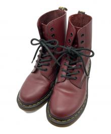 Dr.Martens（ドクターマーチン）の古着「CLEMENCY 8ホールブーツ」｜レッド