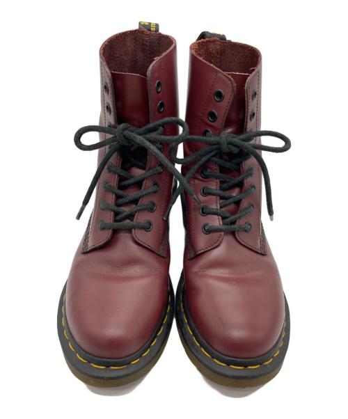Dr.Martens（ドクターマーチン）Dr.Martens (ドクターマーチン) CLEMENCY 8ホールブーツ レッド サイズ:UK5の古着・服飾アイテム