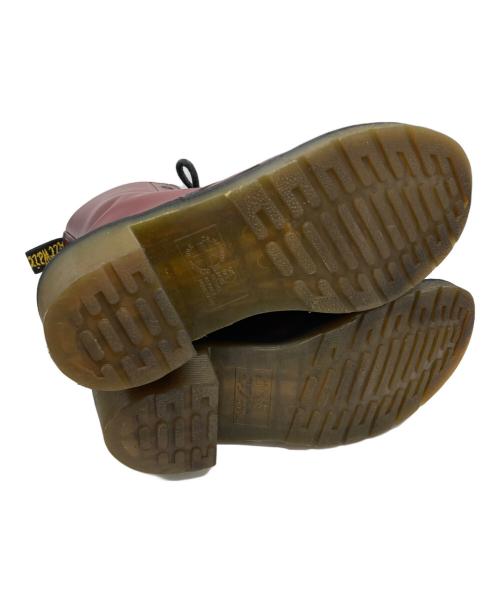 Dr.Martens（ドクターマーチン）Dr.Martens (ドクターマーチン) CLEMENCY 8ホールブーツ レッド サイズ:UK5の古着・服飾アイテム