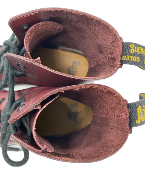 Dr.Martens（ドクターマーチン）Dr.Martens (ドクターマーチン) CLEMENCY 8ホールブーツ レッド サイズ:UK5の古着・服飾アイテム
