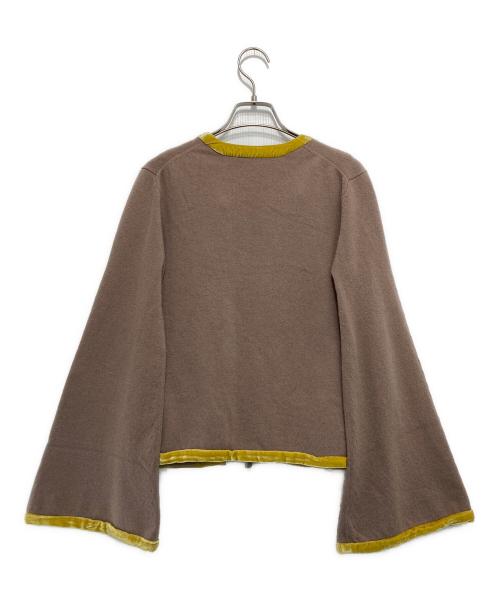 MYLAN（マイラン）MYLAN (マイラン) アンサンブルカシミヤニットカーディガン ベージュ サイズ:不明の古着・服飾アイテム