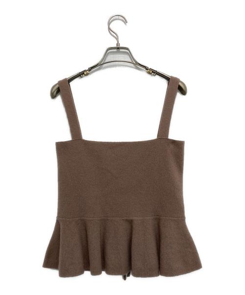 MYLAN（マイラン）MYLAN (マイラン) アンサンブルカシミヤニットカーディガン ベージュ サイズ:不明の古着・服飾アイテム