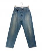 CIOTAシオタ）の古着「インディゴスビンコットン13.5ozワイドテーパードデニム」｜インディゴ