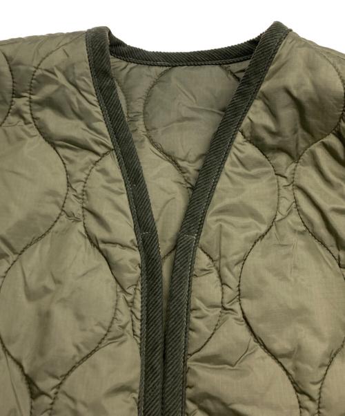 RIVE DROITE（リヴドロワ）RIVE DROITE (リヴドロワ) QUILTING MIDDLE COAT グリーン サイズ:Ｆの古着・服飾アイテム