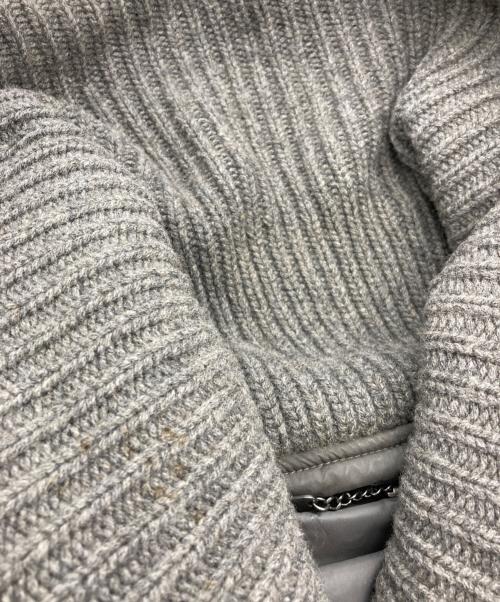 RALPH LAUREN（ラルフローレン）RALPH LAUREN (ラルフローレン) ショールカラーダウンベスト グレー サイズ:XSの古着・服飾アイテム