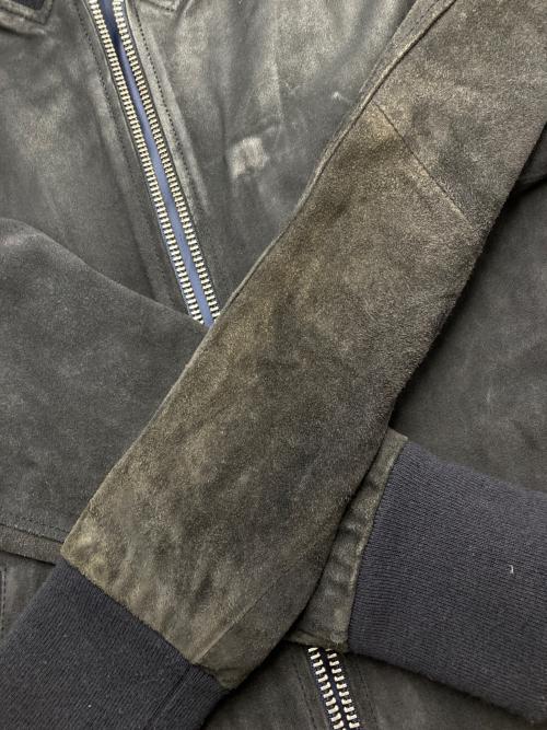 KATHARINE HAMNETT（キャサリンハムネット）KATHARINE HAMNETT (キャサリンハムネット) GOAT SKIN BLOUSON ブラック サイズ:Mの古着・服飾アイテム