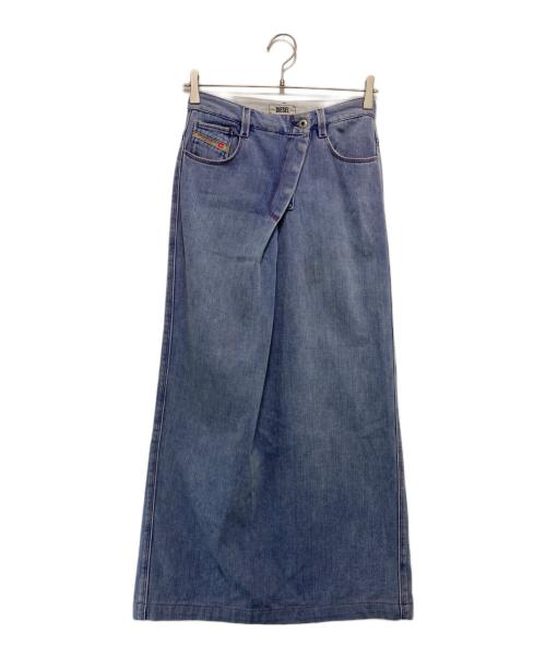 DIESEL（ディーゼル）DIESEL (ディーゼル) デニムスカート スカイブルー サイズ:23の古着・服飾アイテム