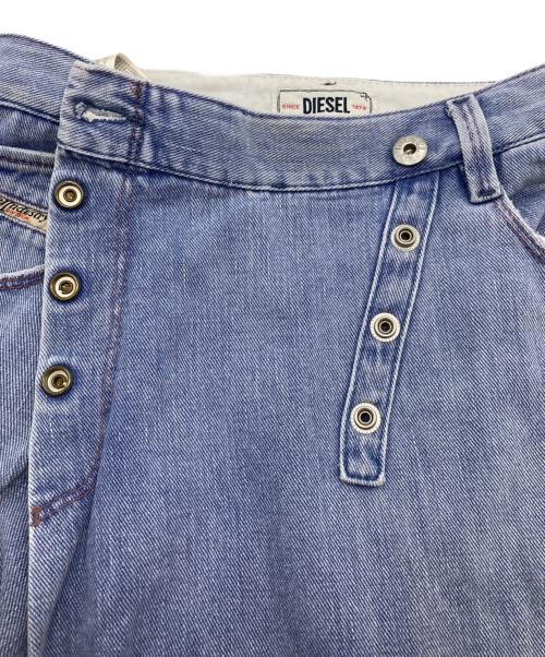 DIESEL（ディーゼル）DIESEL (ディーゼル) デニムスカート スカイブルー サイズ:23の古着・服飾アイテム