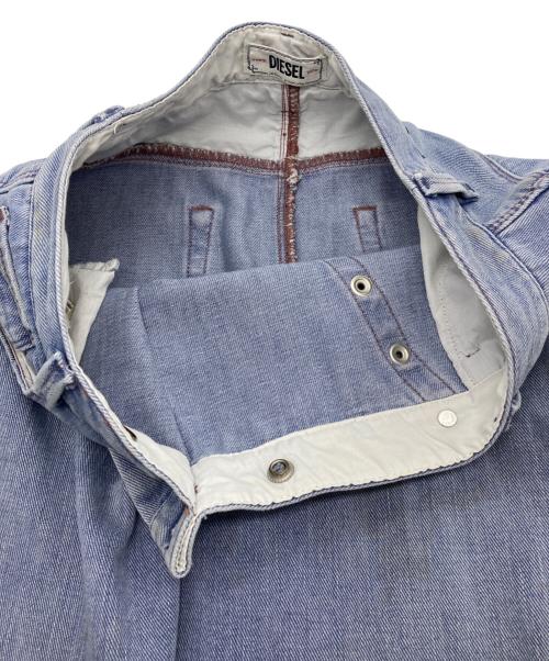 DIESEL（ディーゼル）DIESEL (ディーゼル) デニムスカート スカイブルー サイズ:23の古着・服飾アイテム