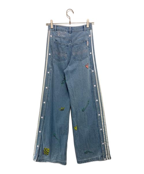 adidas（アディダス）adidas (アディダス) デニムパンツ インディゴ サイズ:Sの古着・服飾アイテム