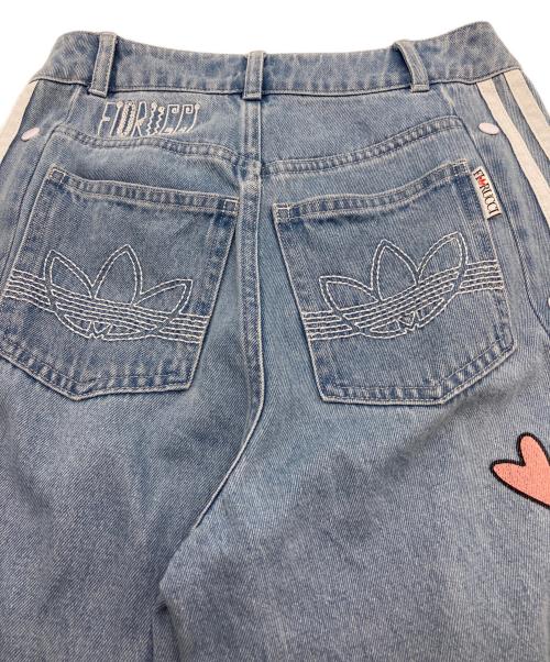 adidas（アディダス）adidas (アディダス) デニムパンツ インディゴ サイズ:Sの古着・服飾アイテム