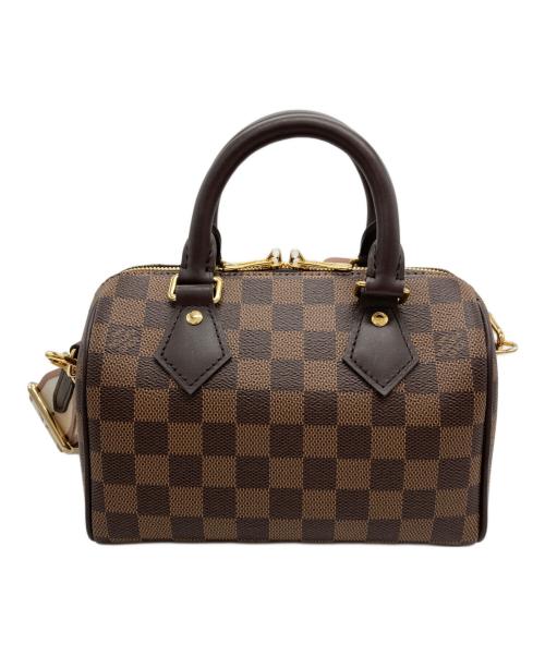 LOUIS VUITTON（ルイ ヴィトン）LOUIS VUITTON (ルイ ヴィトン) スピーディ・バンドリエール 20/2WAYバッグ ブラウン サイズ:20の古着・服飾アイテム
