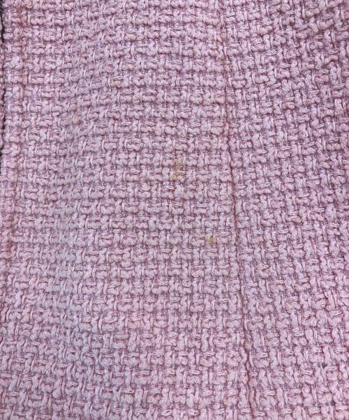 CHANEL（シャネル）CHANEL (シャネル) ココマーク　ツイードワンピース ピンク サイズ:38の古着・服飾アイテム
