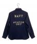 NAVAL CLOTHING FACTORY (ナバル クロージングファクトリー) BUZZ RICKSON'S (バズリクソンズ) ウールシャツ ネイビー サイズ:40：12000円