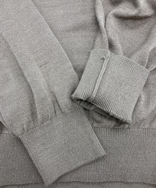 BARACUTA（バラクータ）BARACUTA (バラクータ) ［OLD］90-00s コットンシルクモックネックニット オリーブ サイズ:Lの古着・服飾アイテム
