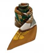 HERMESエルメス）の古着「カレ90「automobile（オートモービル）」」｜ブラウン