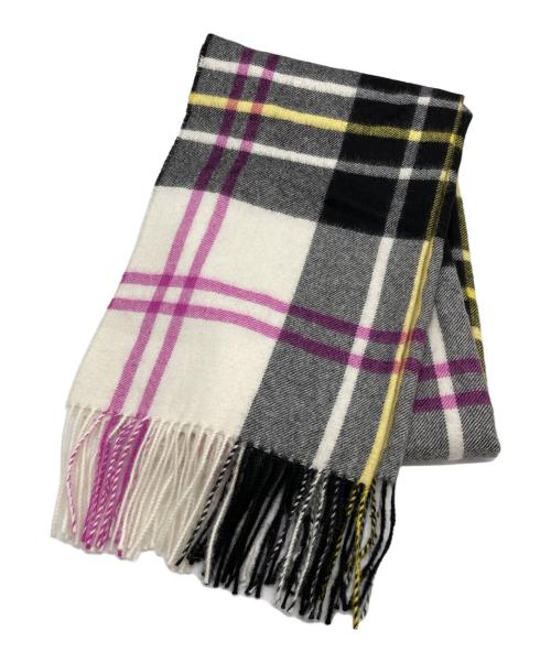 MAGNIBERG（マグニバーグ）MAGNIBERG (マグニバーグ) チェックアルパカマフラー マルチカラーの古着・服飾アイテム