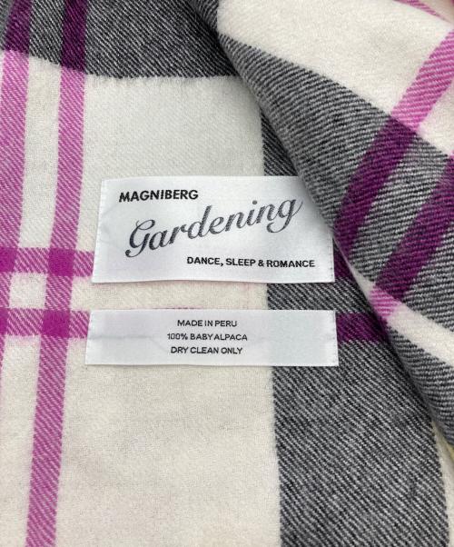 MAGNIBERG（マグニバーグ）MAGNIBERG (マグニバーグ) チェックアルパカマフラー マルチカラーの古着・服飾アイテム