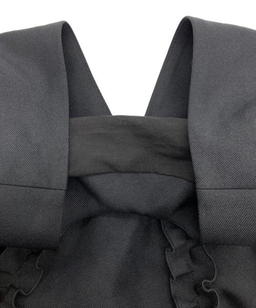 rosy monster（ロージーモンスター）rosy monster (ロージーモンスター) グローリーフリルワンピース ブラック サイズ:Sの古着・服飾アイテム