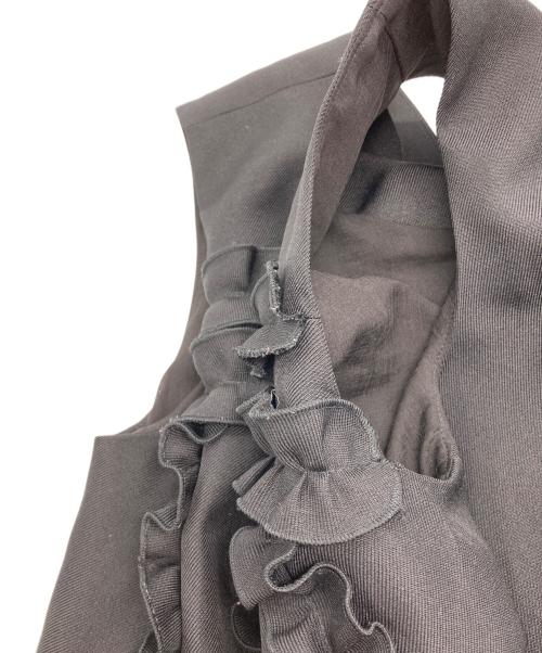 rosy monster（ロージーモンスター）rosy monster (ロージーモンスター) グローリーフリルワンピース ブラック サイズ:Sの古着・服飾アイテム