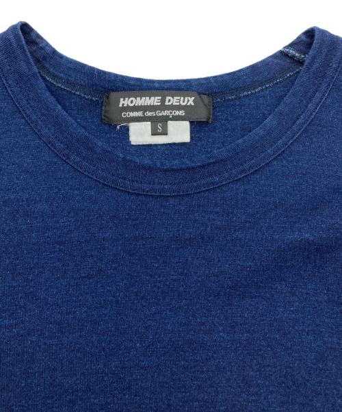 COMME des GARCONS HOMME（コムデギャルソン オム）COMME des GARCONS HOMME (コムデギャルソン オム) 半袖カットソー インディゴ サイズ:Sの古着・服飾アイテム