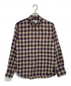 eYe COMME des GARCONS JUNYAWATANABE MANアイ コム デ ギャルソン ジュンヤ ワタナベ マン）の古着「チェックシャツ」｜ベージュ