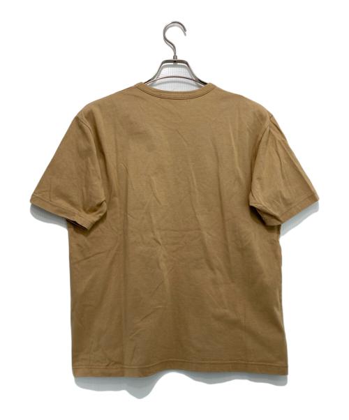 COMME des GARCONS JUNYA WATANABE MAN（コム デ ギャルソン ジュンヤ ワタナベ マン）COMME des GARCONS JUNYA WATANABE MAN (コム デ ギャルソン ジュンヤ ワタナベ マン) プリントTシャツ ベージュ サイズ:Mの古着・服飾アイテム