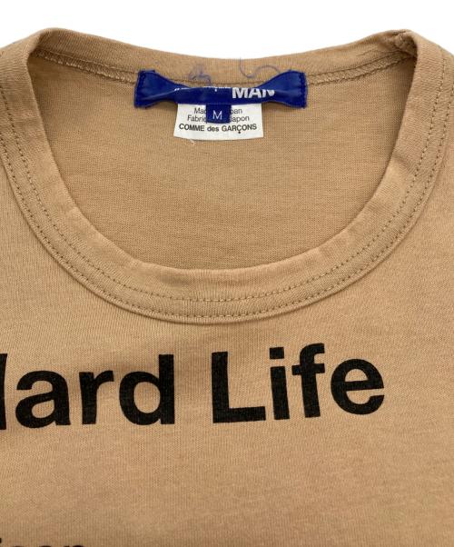 COMME des GARCONS JUNYA WATANABE MAN（コム デ ギャルソン ジュンヤ ワタナベ マン）COMME des GARCONS JUNYA WATANABE MAN (コム デ ギャルソン ジュンヤ ワタナベ マン) プリントTシャツ ベージュ サイズ:Mの古着・服飾アイテム