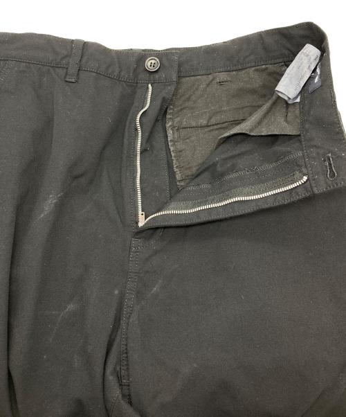 COMME des GARCONS HOMME（コムデギャルソン オム）COMME des GARCONS HOMME (コムデギャルソン オム) ナイロンツイルワイドテーパードパンツ ブラック サイズ:Sの古着・服飾アイテム