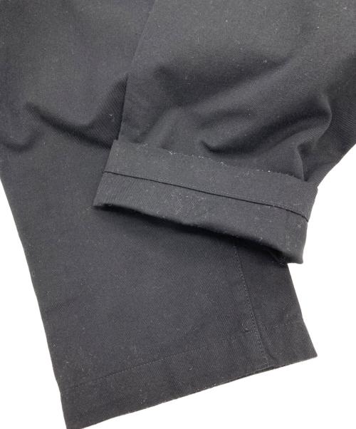 COMME des GARCONS HOMME（コムデギャルソン オム）COMME des GARCONS HOMME (コムデギャルソン オム) ナイロンツイルワイドテーパードパンツ ブラック サイズ:Sの古着・服飾アイテム