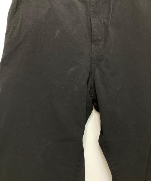 COMME des GARCONS HOMME（コムデギャルソン オム）COMME des GARCONS HOMME (コムデギャルソン オム) ナイロンツイルワイドテーパードパンツ ブラック サイズ:Sの古着・服飾アイテム