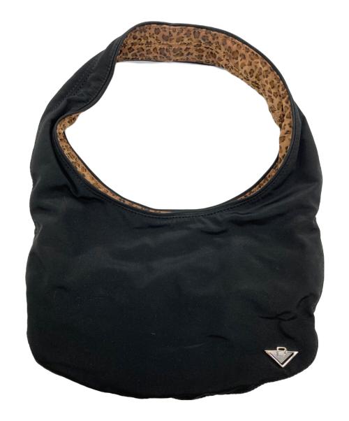 BOTTEGA VENETA（ボッテガベネタ）BOTTEGA VENETA (ボッテガベネタ) ワンショルダーバッグ ブラックの古着・服飾アイテム