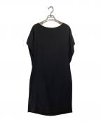 BALENCIAGAバレンシアガ）の古着「シルクノースリーブワンピース」｜ブラック